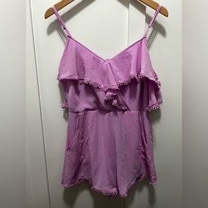 Blue Blush Purple‎ Romper Size Medium